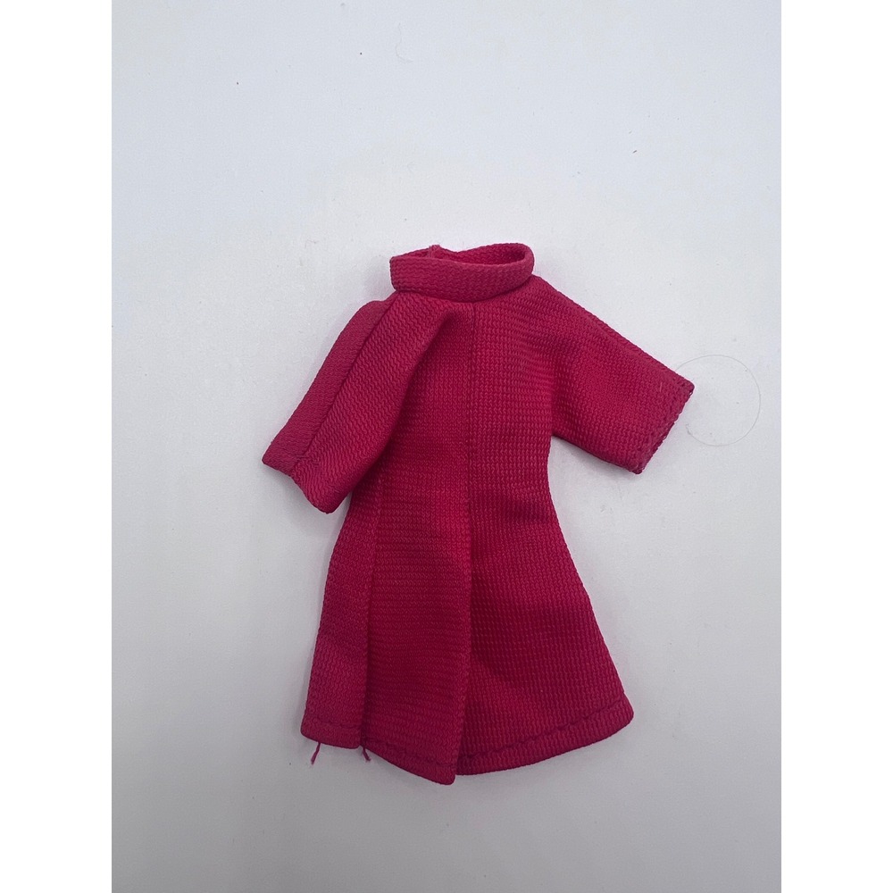 Vintage Small Fashion Doll Red Jumper One Piece Unbranded Outfit‎ 1970s Dolls